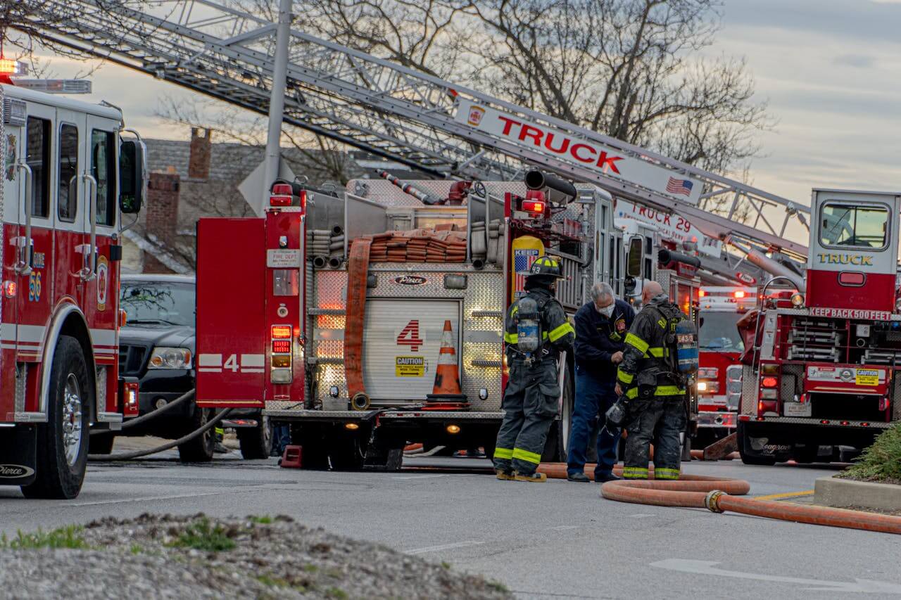 fire track in Maryland